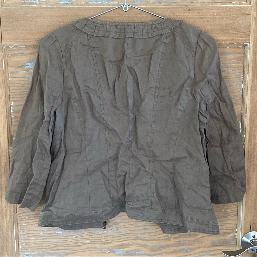 LOFT Linen Jacket - Picture 3 of 10